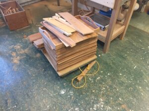 Rimu timber to make into trays